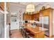 Kitchen with stainless steel appliances and granite island at 1738 Ion Ave, Sullivans Island, SC 29482