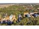 Aerial image of houses in a neighborhood near a marsh at 2166 Brown Pelican Ln, Charleston, SC 29412