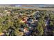 Aerial view of a house nestled in a tree-lined neighborhood at 2166 Brown Pelican Ln, Charleston, SC 29412