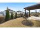 Landscaped backyard with lush greenery and trees at 230 Wathen Dr, Goose Creek, SC 29445