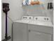Convenient laundry room with washer, dryer, and storage at 230 Wathen Dr, Goose Creek, SC 29445