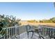 Deck with scenic marsh views and outdoor seating at 2335 Tall Sail Dr # 508H, Charleston, SC 29414