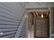 Unfinished basement with slatted walls and exposed beams at 305 Matilda St, Edisto Beach, SC 29438