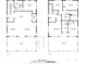Two-story home floor plan; primary bedroom and multiple baths at 305 Matilda St, Edisto Beach, SC 29438