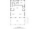 Two-story home floor plan, features a spacious living room and large bedrooms at 305 Matilda St, Edisto Beach, SC 29438