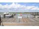 Wooden dock with marina views and boat slips at 3701 Docksite Rd # 320, Edisto Beach, SC 29438