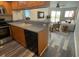 Well-equipped kitchen with stainless steel appliances and light wood cabinets at 3701 Docksite Rd # 320, Edisto Beach, SC 29438