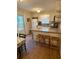 Galley kitchen with granite countertops and appliances at 506 Jungle Rd, Edisto Island, SC 29438