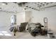 Spacious unfinished basement area, ready for your customization at 5259 Hartford Cir, North Charleston, SC 29405