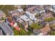 Aerial view showing house among other homes at 99 Tradd St, Charleston, SC 29401