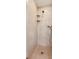 Beige tile shower with built-in shelves at 99 Tradd St, Charleston, SC 29401