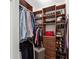 Spacious walk-in closet with shelving and rods at 99 Tradd St, Charleston, SC 29401