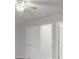Bright bedroom with two doors and ceiling fan at 9991 Winged Elm St, Ladson, SC 29456