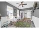 Spacious playroom featuring hardwood floors and access to entryway at 109 Historic Dr, Mount Pleasant, SC 29464