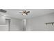 Upper hallway with ceiling fan and neutral paint at 114 Avalon Rd, Summerville, SC 29483