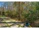 Landscaped backyard with stone pathway at 1295 Island Club Dr # E, Charleston, SC 29492