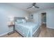 Bedroom with private bathroom and coastal decor at 1295 Island Club Dr # E, Charleston, SC 29492