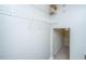 Closet with wire shelving and additional storage area at 1295 Island Club Dr # E, Charleston, SC 29492