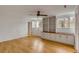 Spacious bedroom with hardwood floors, built-in shelving, and window at 1321 Erckmann Dr, Mount Pleasant, SC 29464