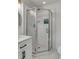 Large glass shower with tiled walls at 1321 Erckmann Dr, Mount Pleasant, SC 29464