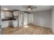 Studio apartment with white kitchen and light wood floors at 1321 Erckmann Dr, Mount Pleasant, SC 29464