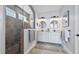 Spa-like bathroom with walk-in shower and double vanity at 176 Callibluff Dr, Summerville, SC 29486