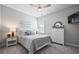 Cozy bedroom with a queen-size bed and plenty of storage at 176 Callibluff Dr, Summerville, SC 29486