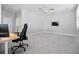 Bright bonus room with ceiling fan, perfect for an office or gym at 176 Callibluff Dr, Summerville, SC 29486