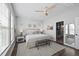 Spacious bedroom with wood floors and ensuite bathroom at 176 Callibluff Dr, Summerville, SC 29486