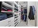 Spacious walk-in closet with ample shelving and hanging space at 176 Callibluff Dr, Summerville, SC 29486