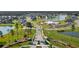 Community with lakefront homes, walking paths, and amenities at 185 Belfort Pl, Summerville, SC 29486