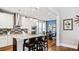 Modern kitchen with island, granite countertops, and stainless steel appliances at 192 Collared Dove Ct, Summerville, SC 29483