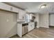Modern kitchen with white cabinets and stainless steel appliances at 1984 Hugo Ave, North Charleston, SC 29405