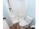 Bathroom with a shower and toilet at 208 Buckskin Dr, Summerville, SC 29486