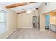 Spacious bedroom with ceiling fan and carpet at 208 Buckskin Dr, Summerville, SC 29486