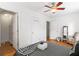 Bright bedroom with hardwood floors and ample closet space at 2236 Bailey Dr, North Charleston, SC 29405
