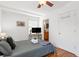 Cozy bedroom with a queen bed and en-suite bathroom at 2236 Bailey Dr, North Charleston, SC 29405