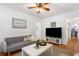 Relaxing living room with a sofa, coffee table, and flat-screen TV at 2236 Bailey Dr, North Charleston, SC 29405