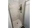 Clean shower with marble tile and glass enclosure at 2236 Bailey Dr, North Charleston, SC 29405