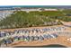 Aerial view of houses and surrounding forest at 230 Granton Edge Ln, Summerville, SC 29486