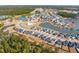 Aerial view of large community with lake at 230 Granton Edge Ln, Summerville, SC 29486