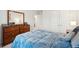 Bedroom with queen bed, dresser, and double closets at 230 Granton Edge Ln, Summerville, SC 29486