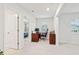 Small home office with a wooden desk and chair at 230 Granton Edge Ln, Summerville, SC 29486