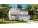 Two-story house with white siding, gray roof, and a two-car garage at 253 Pine Crest View Dr, Summerville, SC 29486