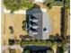 Top-down view of a house and its surroundings at 3019 Brownell Ave, Sullivans Island, SC 29482