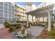 Relaxing courtyard with fountain and seating areas at 310 Longshore St # 645, Daniel Island, SC 29492