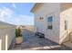 Private rooftop deck with city views and seating at 310 Longshore St # 645, Daniel Island, SC 29492