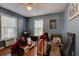 Small bedroom with hardwood floors and window coverings at 359 Muirfield Pkwy, Charleston, SC 29414