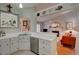 Kitchen with a view into the living room, offering an open floor plan at 359 Muirfield Pkwy, Charleston, SC 29414