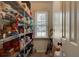 Well-organized pantry with plenty of shelving for storage at 359 Muirfield Pkwy, Charleston, SC 29414